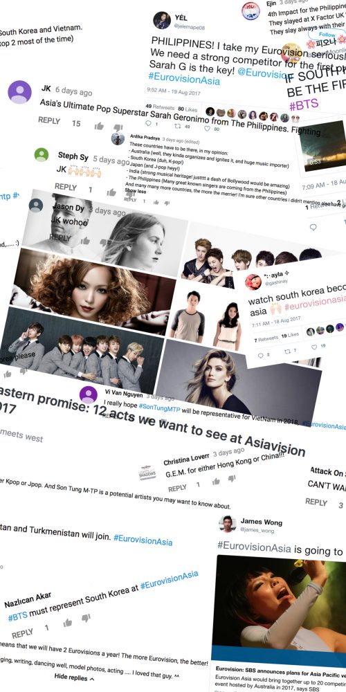 Eurovision Asia Social Media Compilation